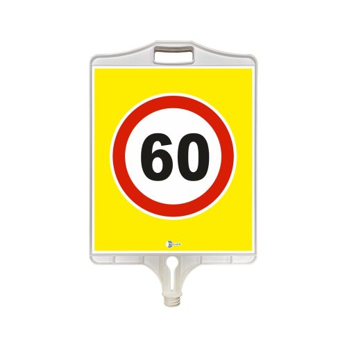 Azami Hız 60 km Tabelası (Tek Taraflı)