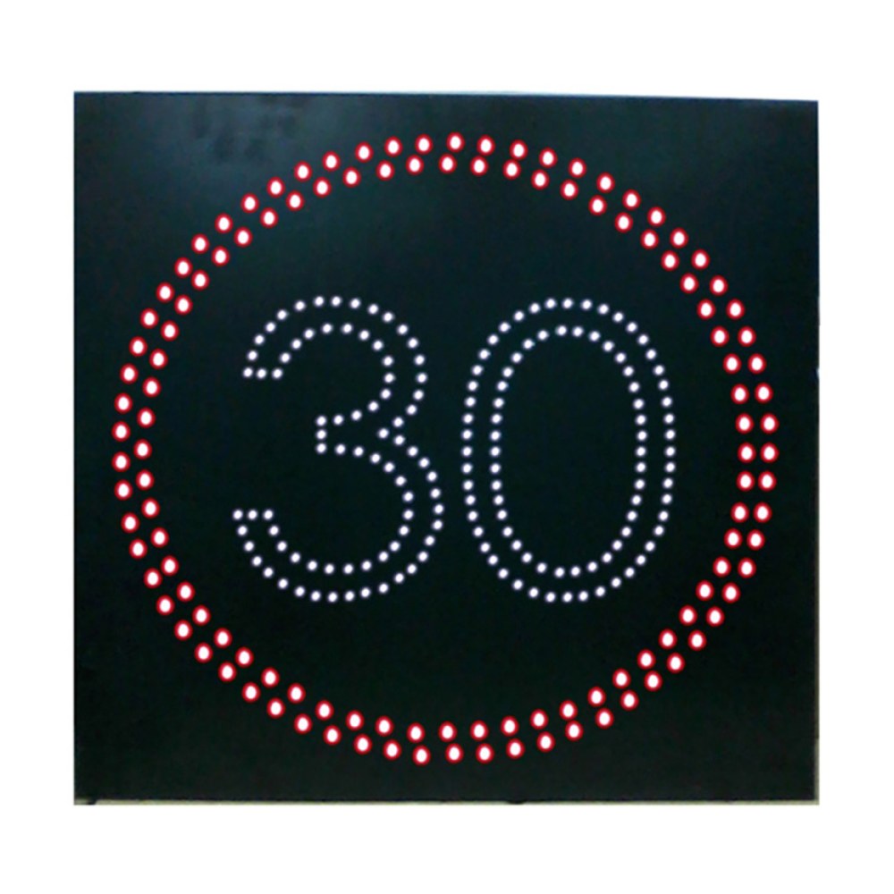 60 x 60 cm Elektrikli LED’li Azami Hız Sınırı Levhası