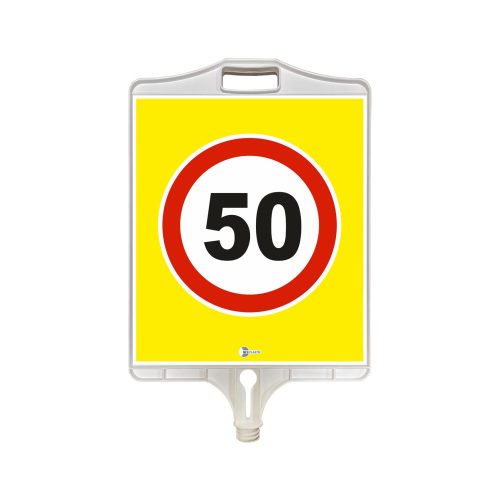 Azami Hız 50 km Tabelası (Tek Taraflı)